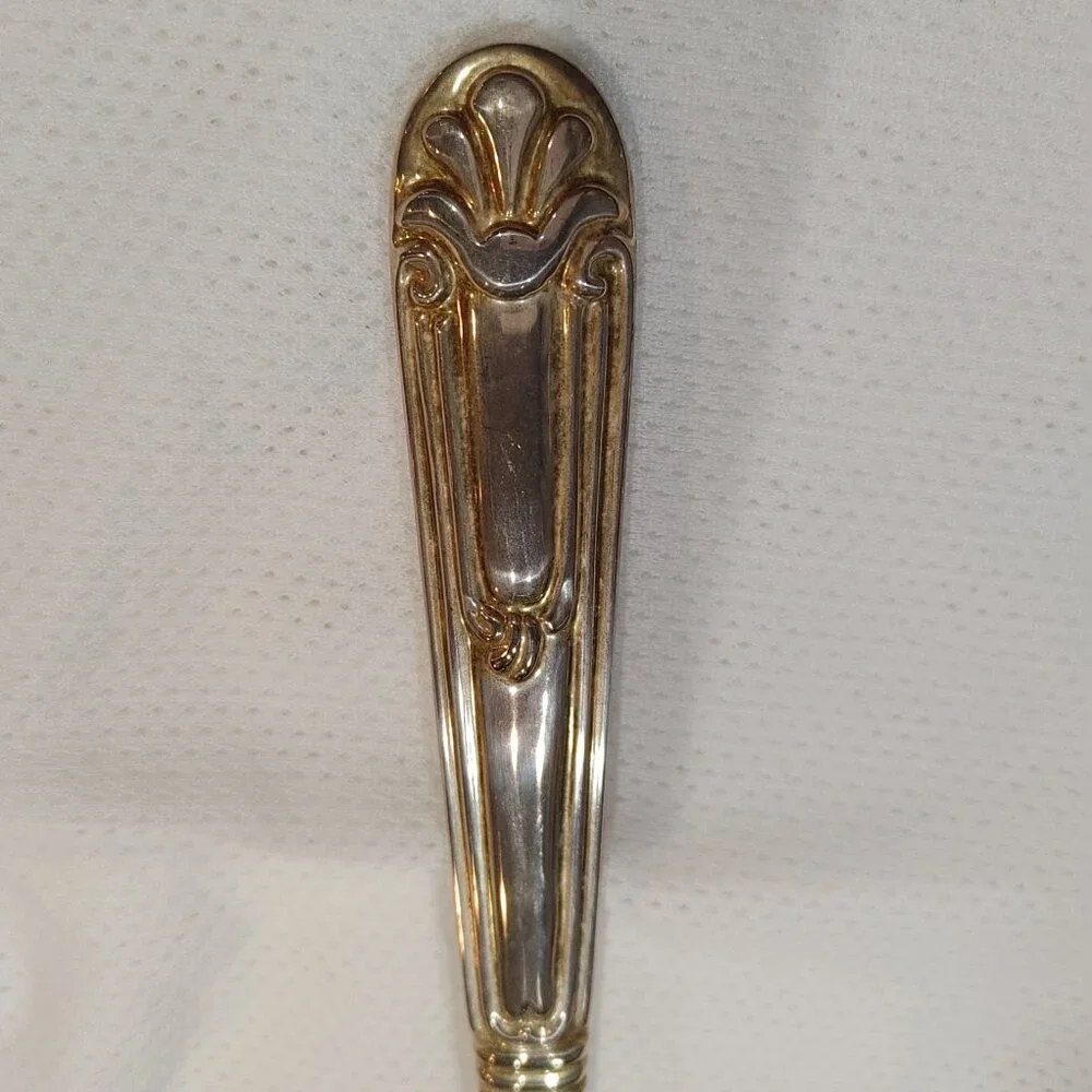 Vintage Silver-Plated Ice Cream & Sorbet Scoop – Mid-Century Modern (MCM)